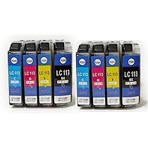 Amazon.co.jp: ZAZ LC113-4PK 2セット ICチップ付き BROTHER 互換